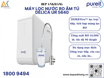 Máy lọc nước RO âm tủ Delica UR5640